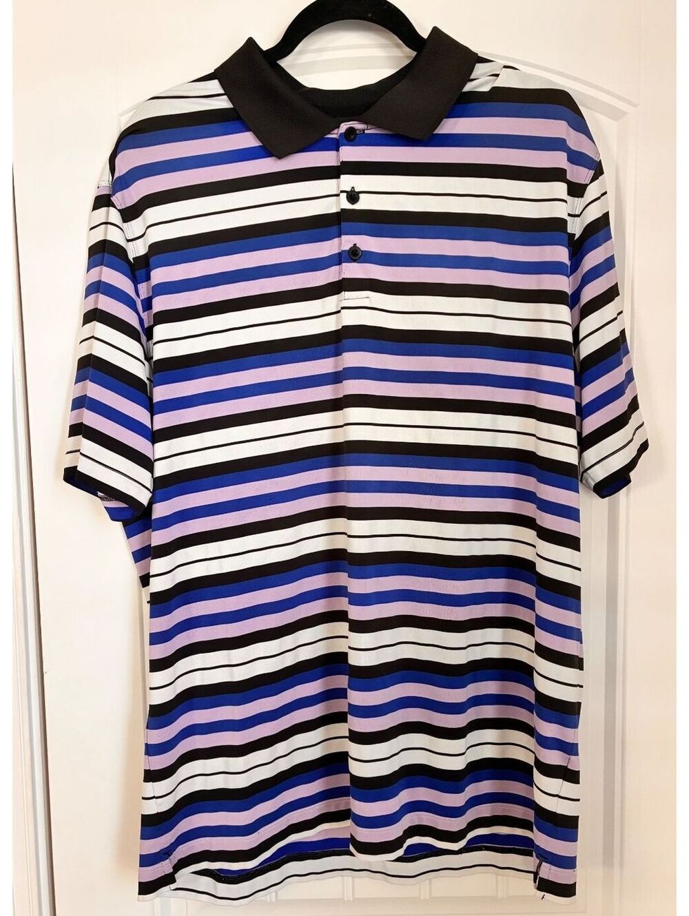 Nike Golf Dri-FIT Striped Polo Shirt XL